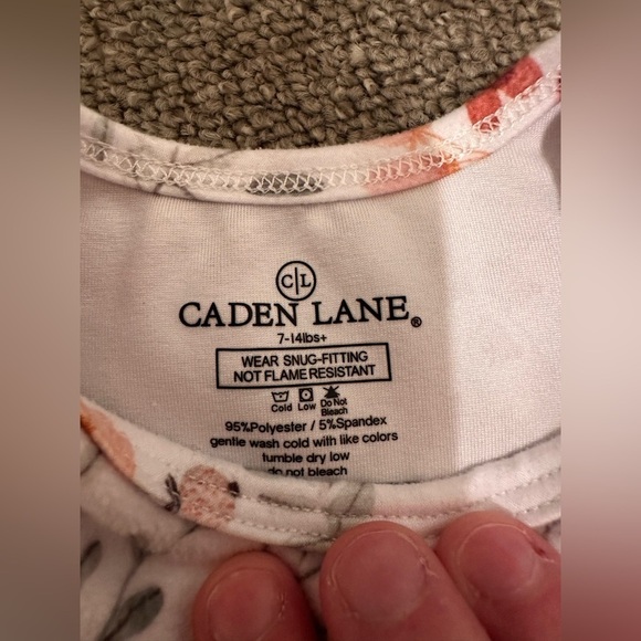 Caden Lane Knot Gown Girls 0-3M Maeve's Mauve
Mustard Floral Sleep Sack … - Picture 5 of 5